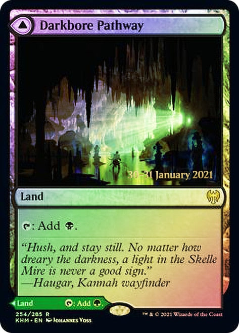 Darkbore Pathway // Slitherbore Pathway [Kaldheim Prerelease Promos] | Gate City Games LLC