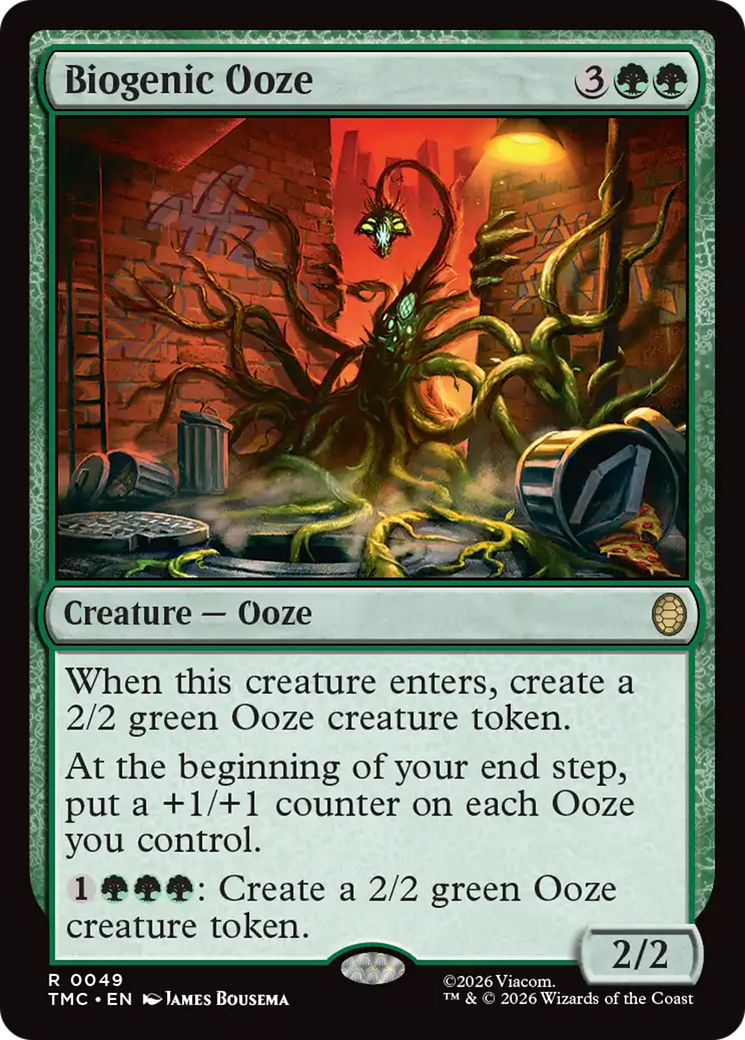 Biogenic Ooze [Teenage Mutant Ninja Turtles Commander] | Gate City Games LLC