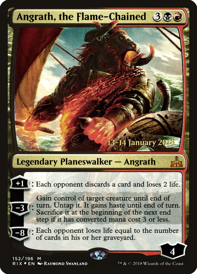 Angrath, the Flame-Chained [Rivals of Ixalan Prerelease Promos] | Gate City Games LLC