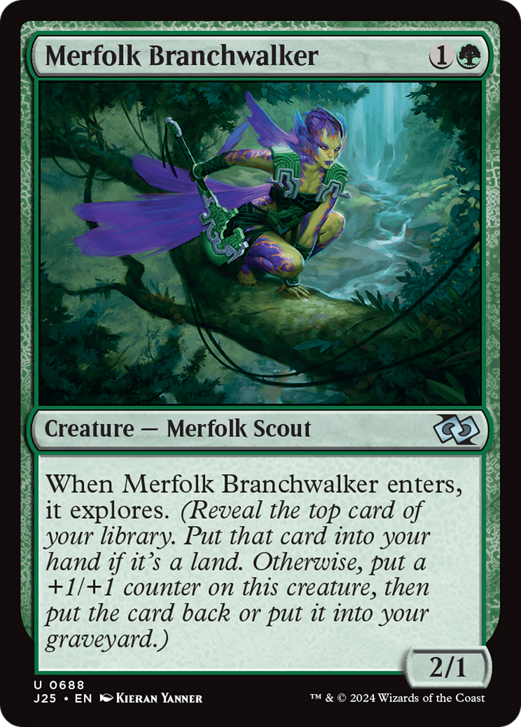Merfolk Branchwalker [Foundations Jumpstart] | Gate City Games LLC