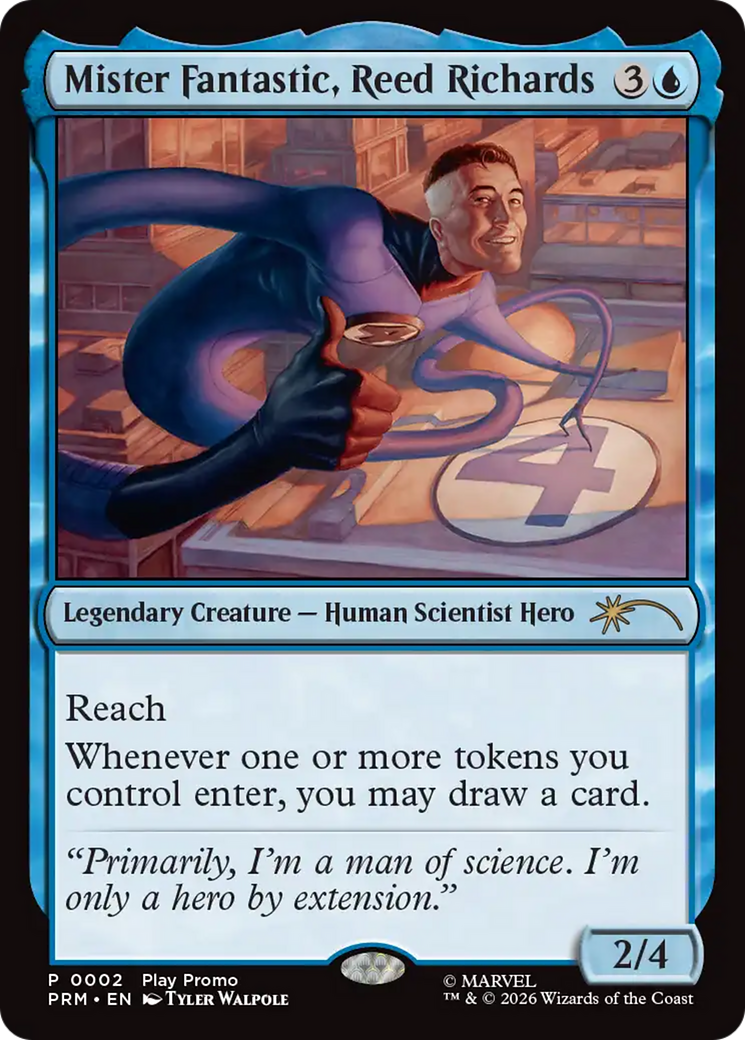 Mister Fantastic, Reed Richards [Standard Showdown Promos] | Gate City Games LLC