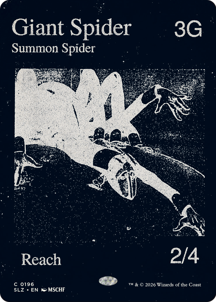 Giant Spider (0317) [Secret Lair x MSCHF: The Zeta Set] | Gate City Games LLC