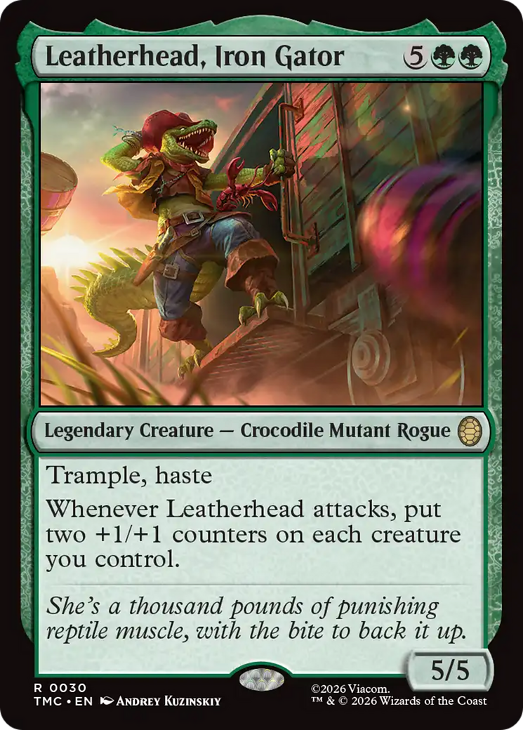 Leatherhead, Iron Gator [Teenage Mutant Ninja Turtles Commander] | Gate City Games LLC