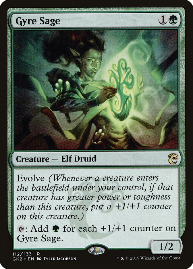 Gyre Sage [Ravnica Allegiance Guild Kit] | Gate City Games LLC
