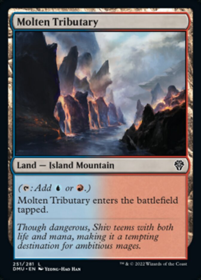 Molten Tributary [Dominaria United] | Gate City Games LLC