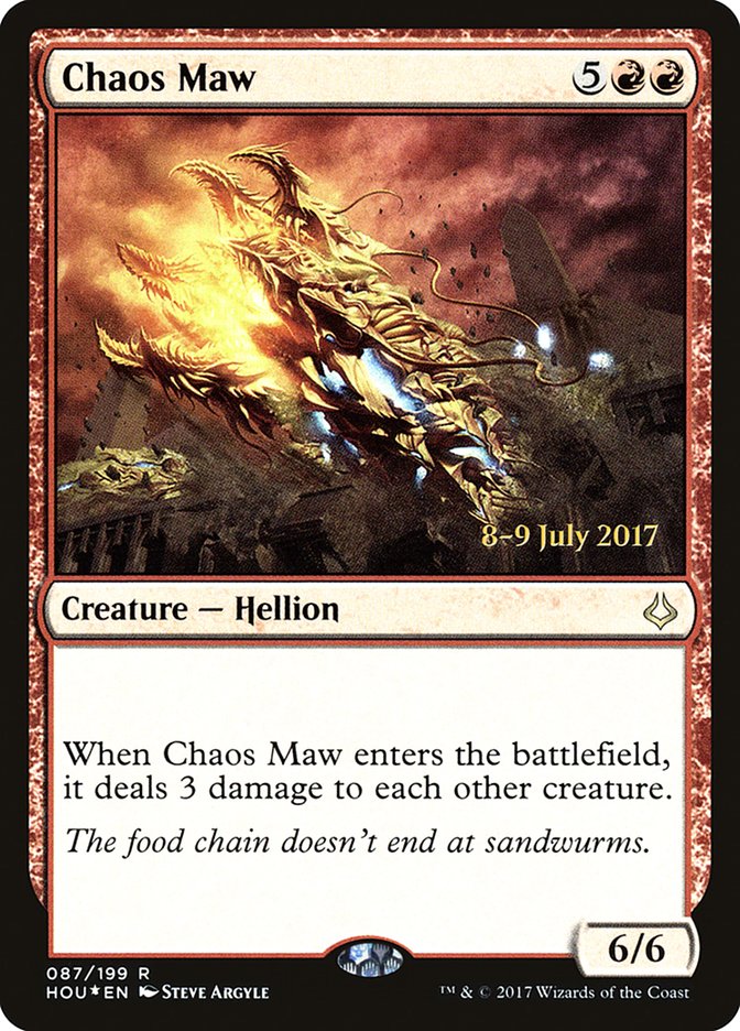 Chaos Maw [Hour of Devastation Prerelease Promos] | Gate City Games LLC