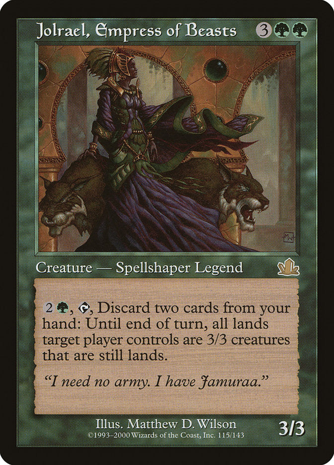 Jolrael, Empress of Beasts [Prophecy] | Gate City Games LLC