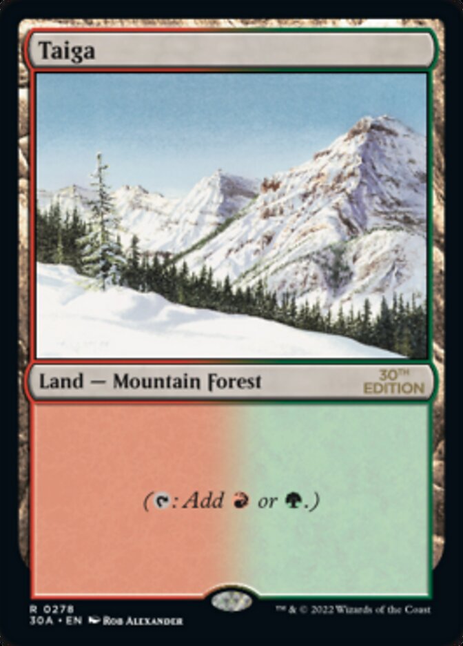Taiga [30th Anniversary Edition] | Gate City Games LLC