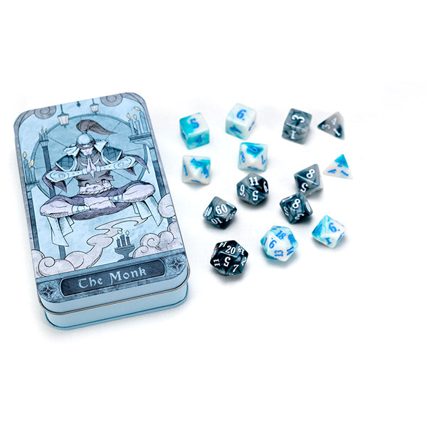 Class Dice Tin: Monk | Gate City Games LLC