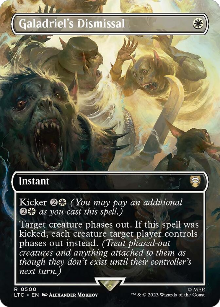 Galadriel's Dismissal (Borderless) [The Lord of the Rings: Tales of Middle-Earth Commander] | Gate City Games LLC