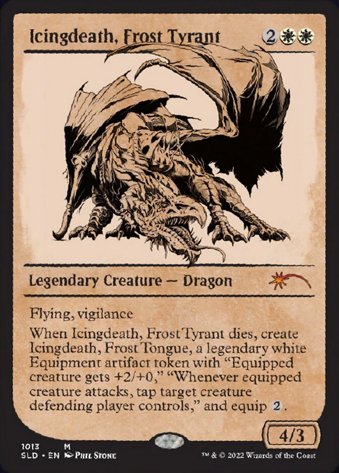 Icingdeath, Frost Tyrant (Showcase) [Secret Lair Drop Series] | Gate City Games LLC