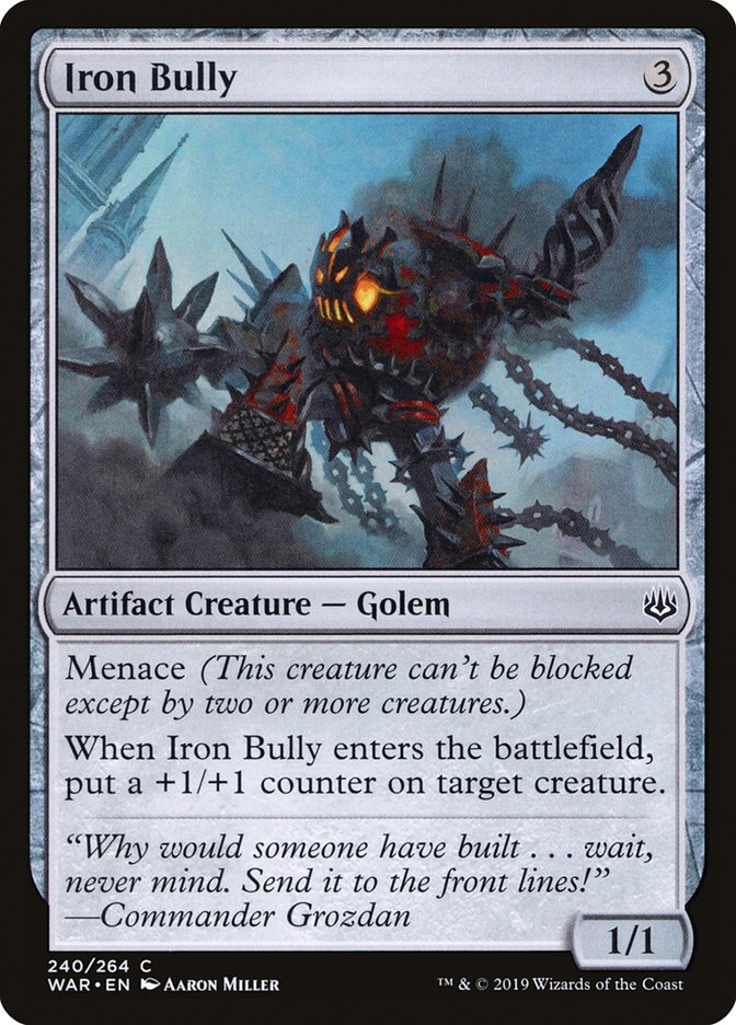 Iron Bully [War of the Spark] | Gate City Games LLC