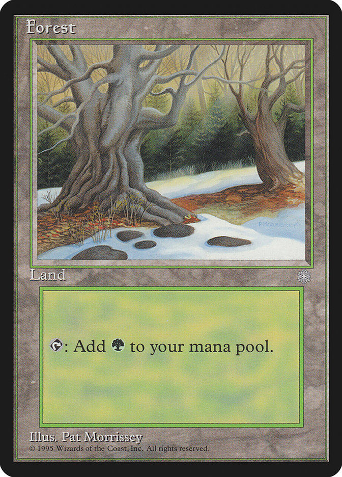 Forest (Orange Earth Between Two Trees) [Ice Age] | Gate City Games LLC