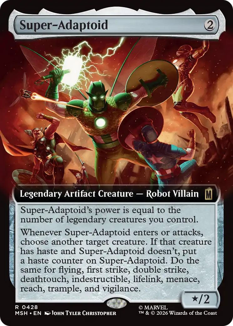 Super-Adaptoid (Extended Art) [Marvel Super Heroes] | Gate City Games LLC