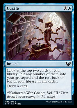 Curate [Strixhaven: School of Mages] | Gate City Games LLC