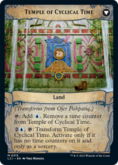 Ojer Pakpatiq, Deepest Epoch // Temple of Cyclical Time (Showcase) [The Lost Caverns of Ixalan] | Gate City Games LLC