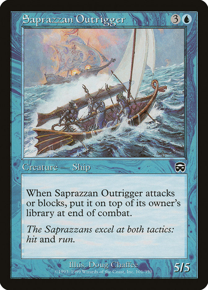 Saprazzan Outrigger [Mercadian Masques] | Gate City Games LLC