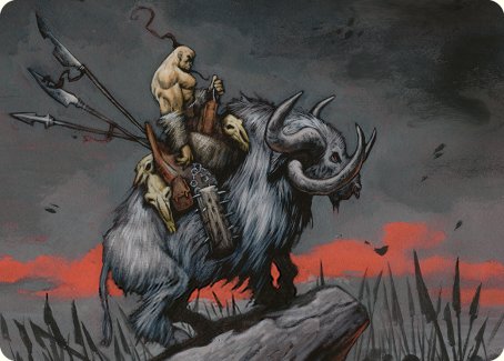Godo, Bandit Warlord Art Card [Commander Masters Art Series] | Gate City Games LLC