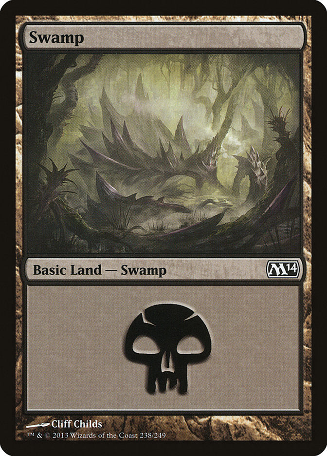 Swamp (238) [Magic 2014] | Gate City Games LLC