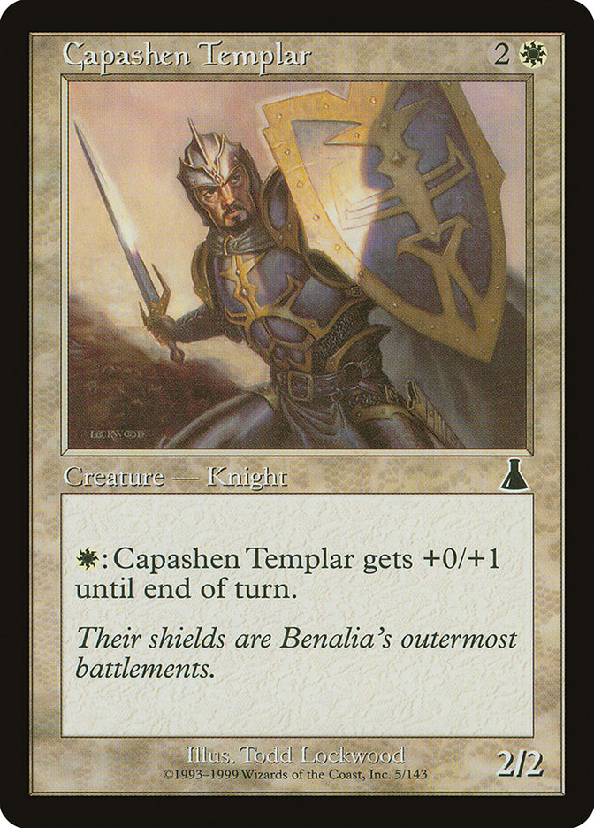 Capashen Templar [Urza's Destiny] | Gate City Games LLC