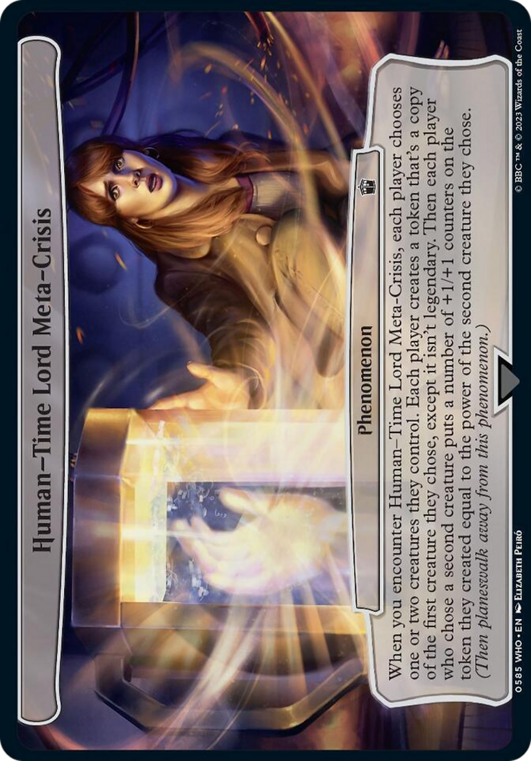 Human-Time Lord Meta-Crisis [Doctor Who] | Gate City Games LLC