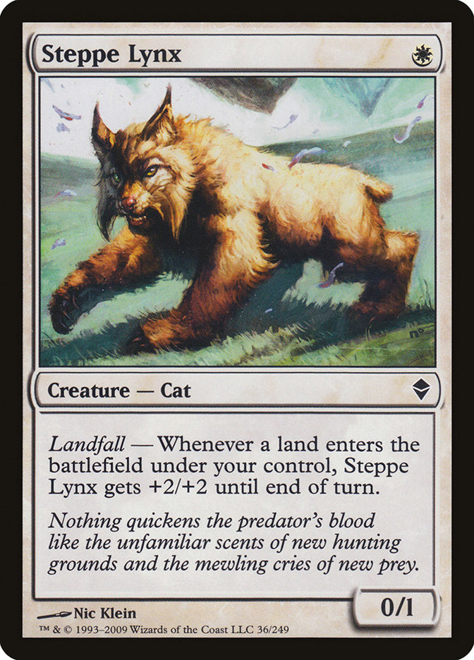 Steppe Lynx [Zendikar] | Gate City Games LLC