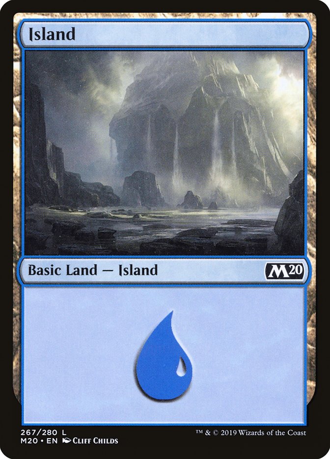Island (267) [Core Set 2020] | Gate City Games LLC