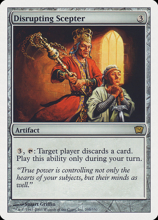 Disrupting Scepter [Ninth Edition] | Gate City Games LLC