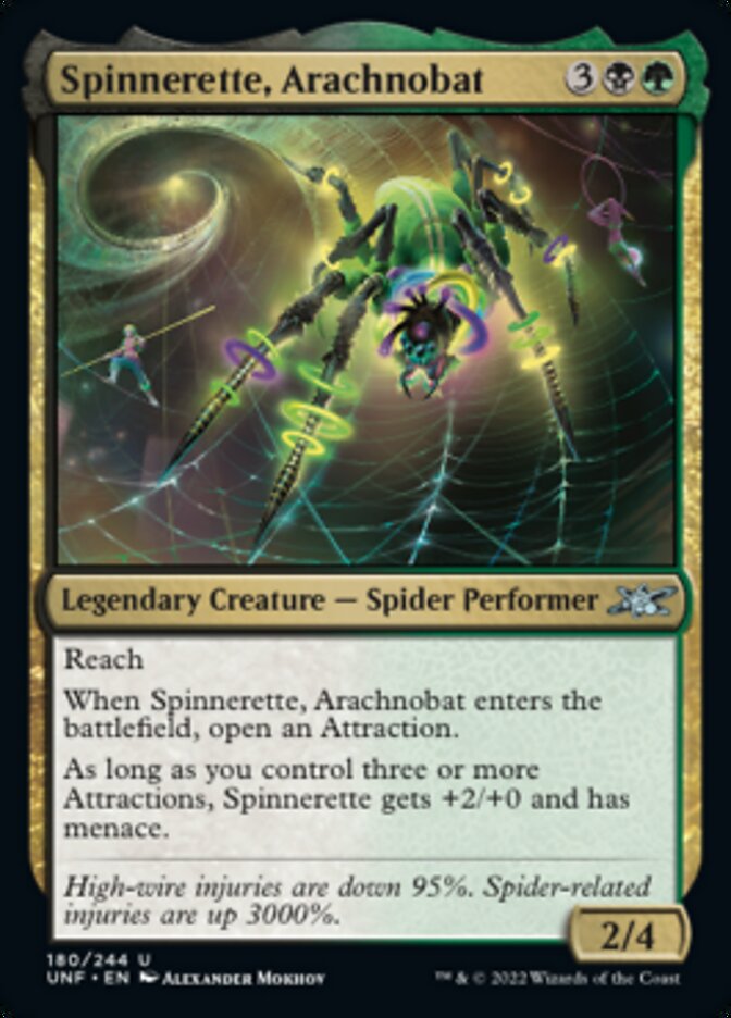 Spinnerette, Arachnobat [Unfinity] | Gate City Games LLC