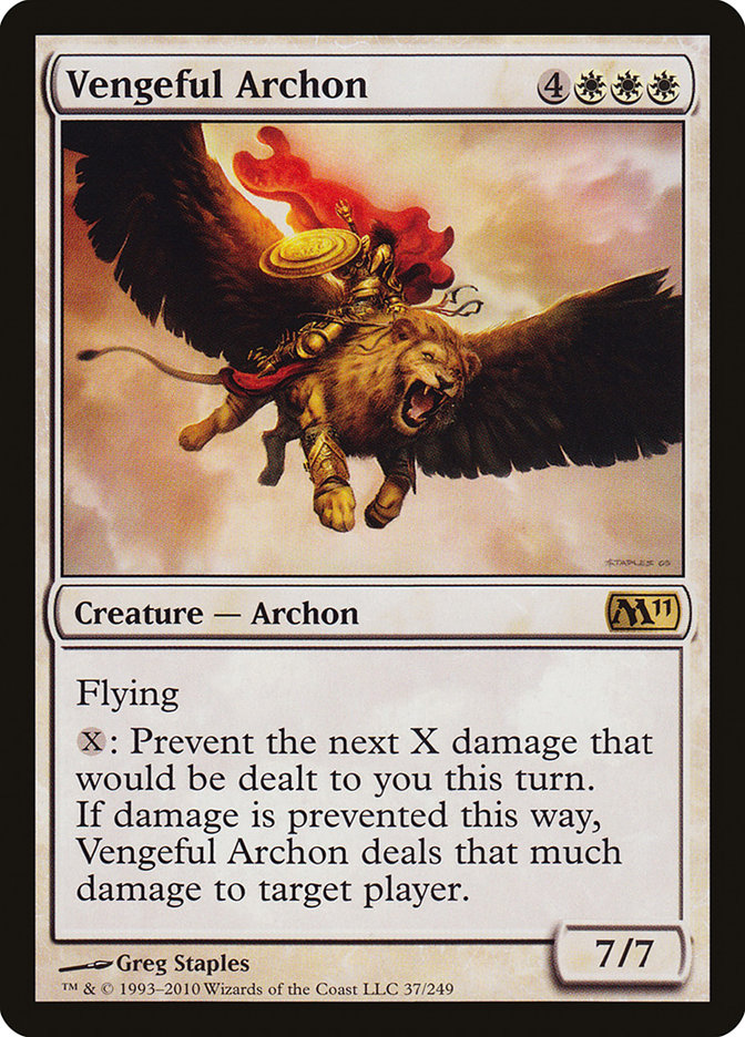Vengeful Archon [Magic 2011] | Gate City Games LLC