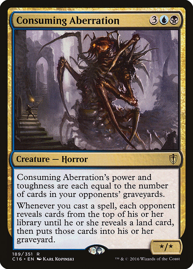 Consuming Aberration [Commander 2016] | Gate City Games LLC