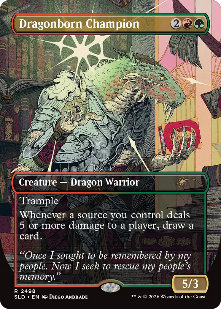 Dragonborn Champion [Secret Lair Drop Series] | Gate City Games LLC