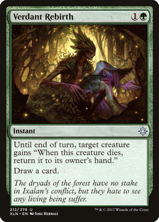 Verdant Rebirth [Ixalan] | Gate City Games LLC