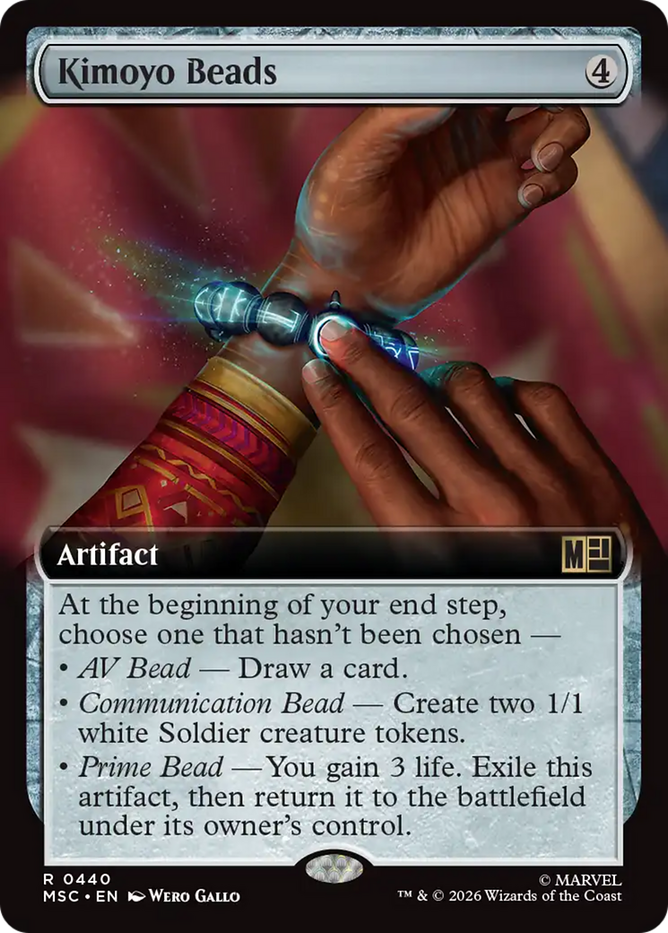Kimoyo Beads (Extended Art) [Marvel Super Heroes Commander] | Gate City Games LLC