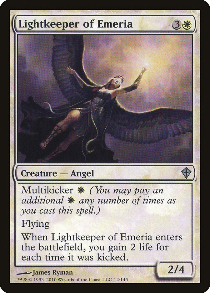 Lightkeeper of Emeria [Worldwake] | Gate City Games LLC