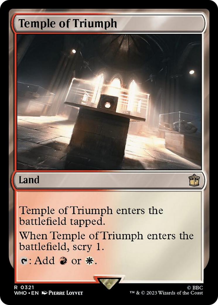 Temple of Triumph [Doctor Who] | Gate City Games LLC