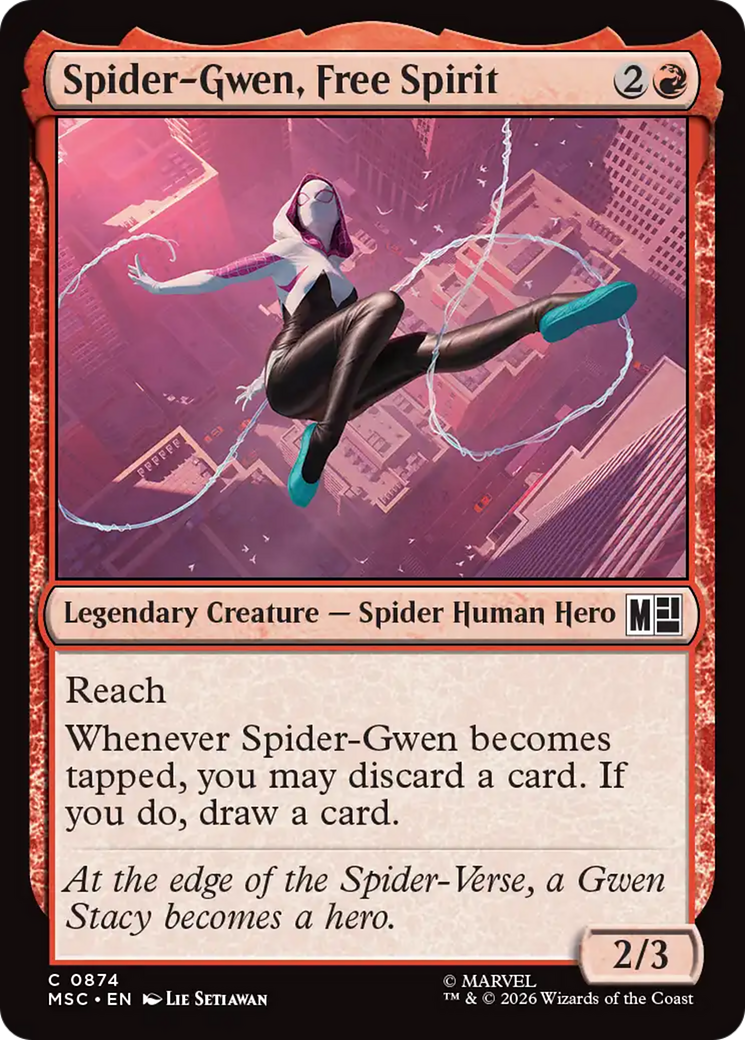 Spider-Gwen, Free Spirit [Marvel Super Heroes Commander] | Gate City Games LLC