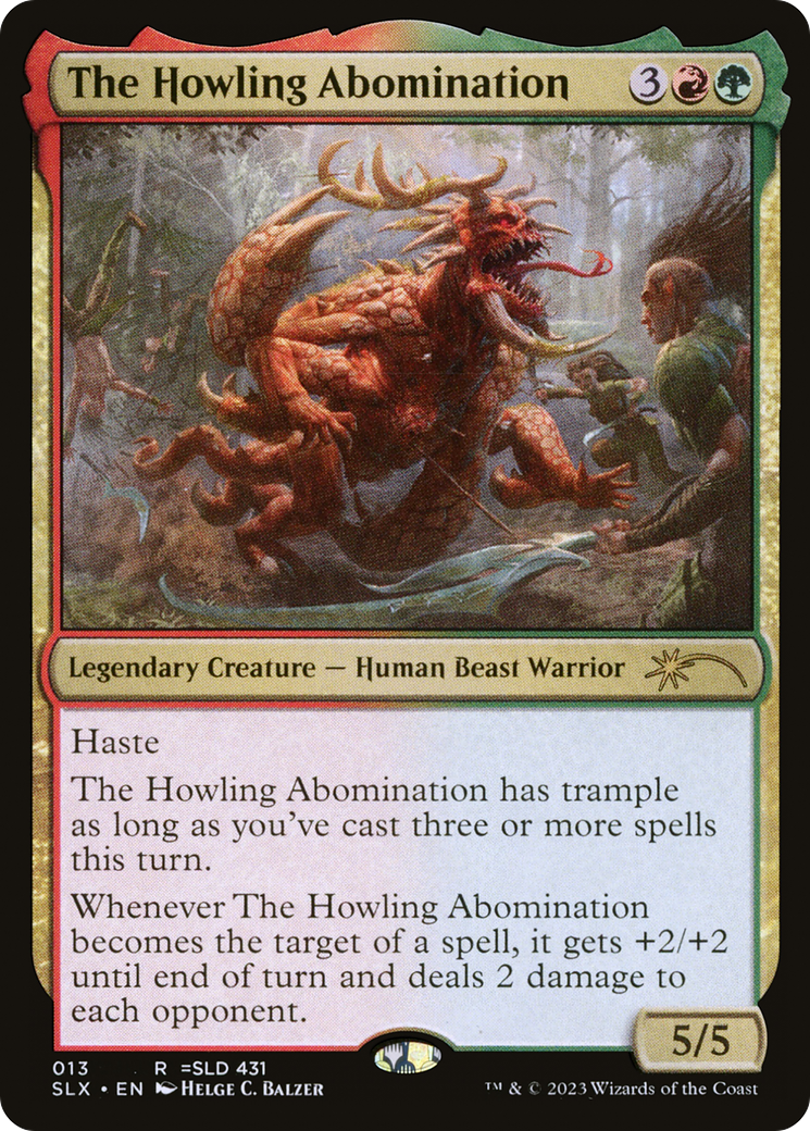 The Howling Abomination [Secret Lair: Universes Within] | Gate City Games LLC