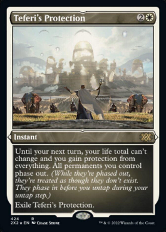 Teferi's Protection (Foil Etched) [Double Masters 2022] | Gate City Games LLC