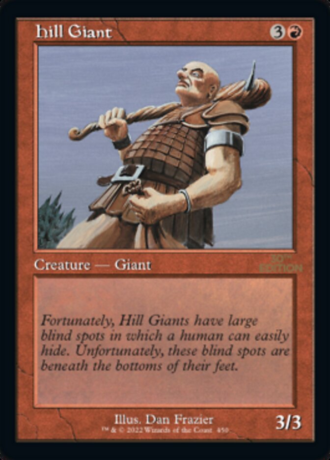 Hill Giant (Retro) [30th Anniversary Edition] | Gate City Games LLC