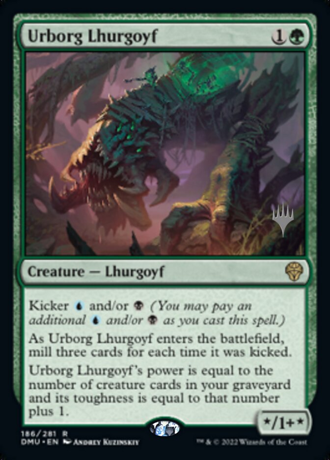 Urborg Lhurgoyf (Promo Pack) [Dominaria United Promos] | Gate City Games LLC