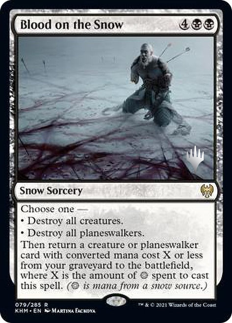 Blood on the Snow (Promo Pack) [Kaldheim Promos] | Gate City Games LLC