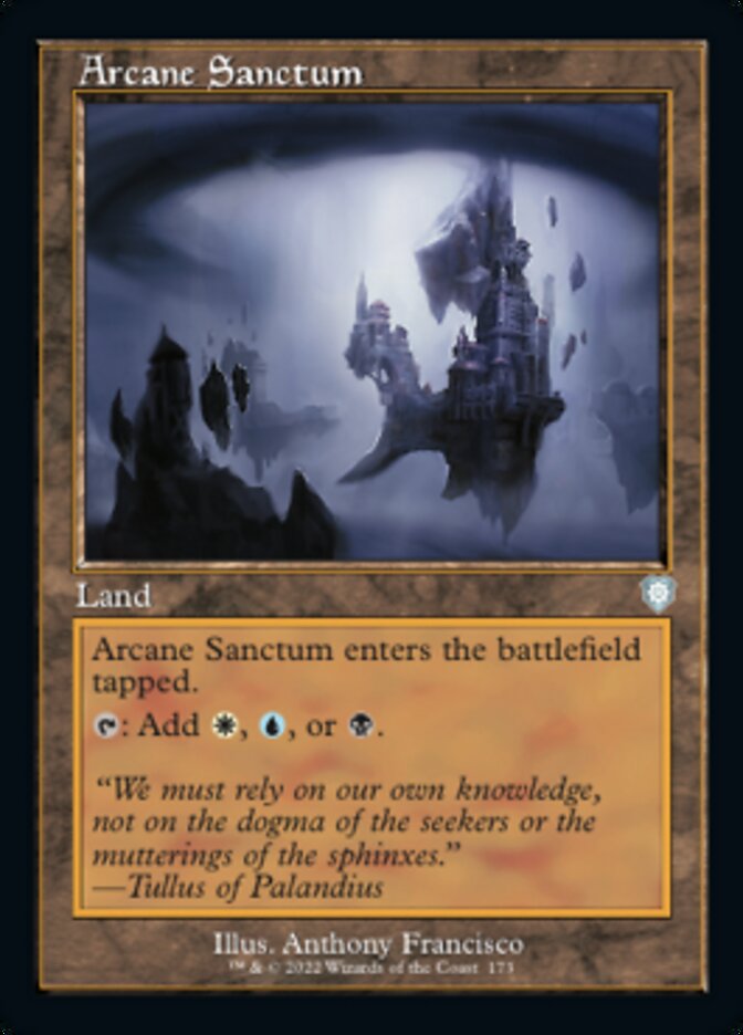 Arcane Sanctum (Retro) [The Brothers' War Commander] | Gate City Games LLC