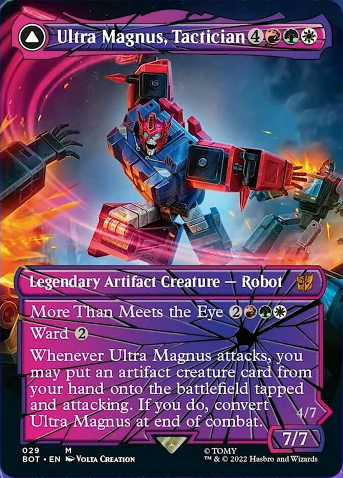 Ultra Magnus, Tactician // Ultra Magnus, Armored Carrier (Shattered Glass) [Transformers] | Gate City Games LLC