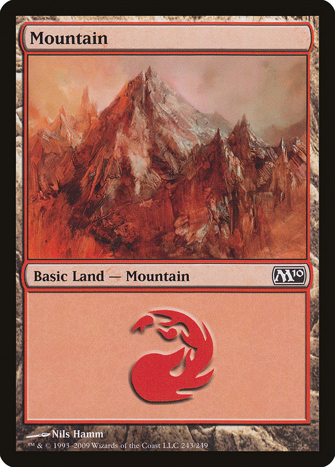 Mountain (243) [Magic 2010] | Gate City Games LLC