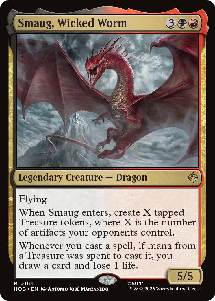 Smaug, Wicked Worm [The Hobbit] | Gate City Games LLC