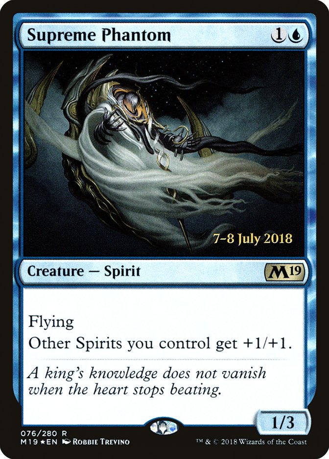 Supreme Phantom [Core Set 2019 Prerelease Promos] | Gate City Games LLC