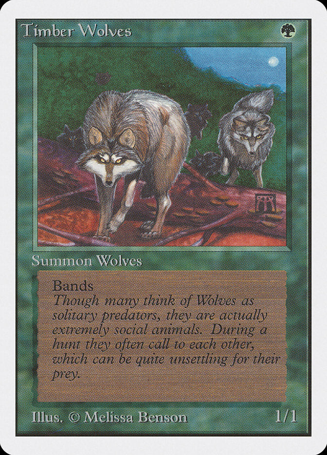 Timber Wolves [Unlimited Edition] | Gate City Games LLC