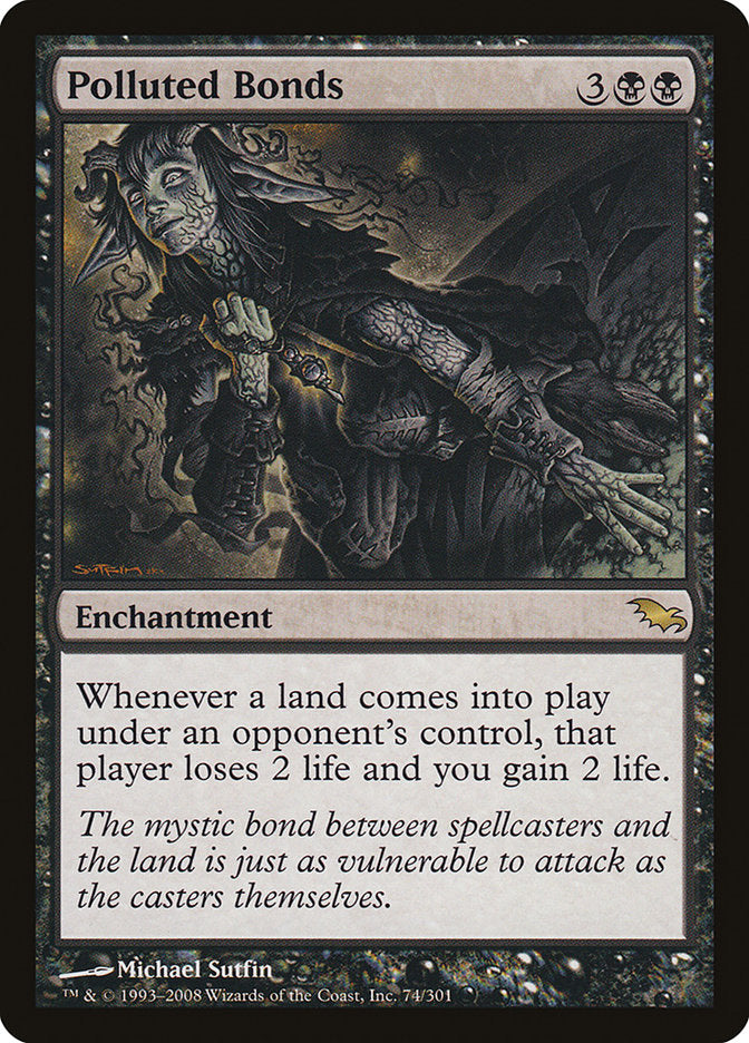 Polluted Bonds [Shadowmoor] | Gate City Games LLC