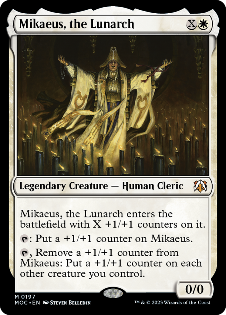 Mikaeus, the Lunarch [March of the Machine Commander] | Gate City Games LLC